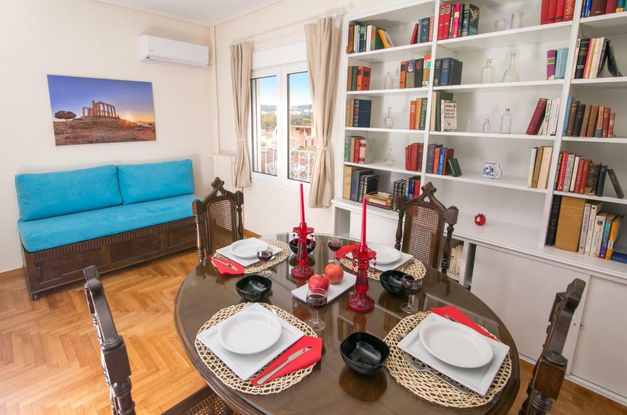 Magnificent Luxury Retrostyle Flat Acropolis View Apartment Атина Екстериор снимка
