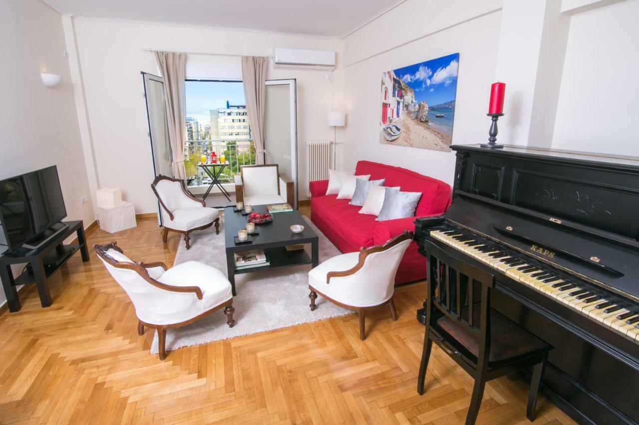 Magnificent Luxury Retrostyle Flat Acropolis View Apartment Атина Екстериор снимка