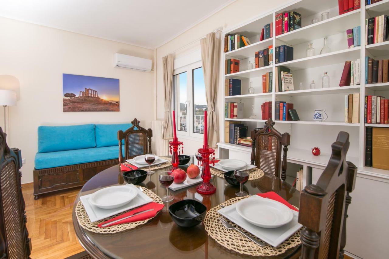 Magnificent Luxury Retrostyle Flat Acropolis View Apartment Атина Екстериор снимка
